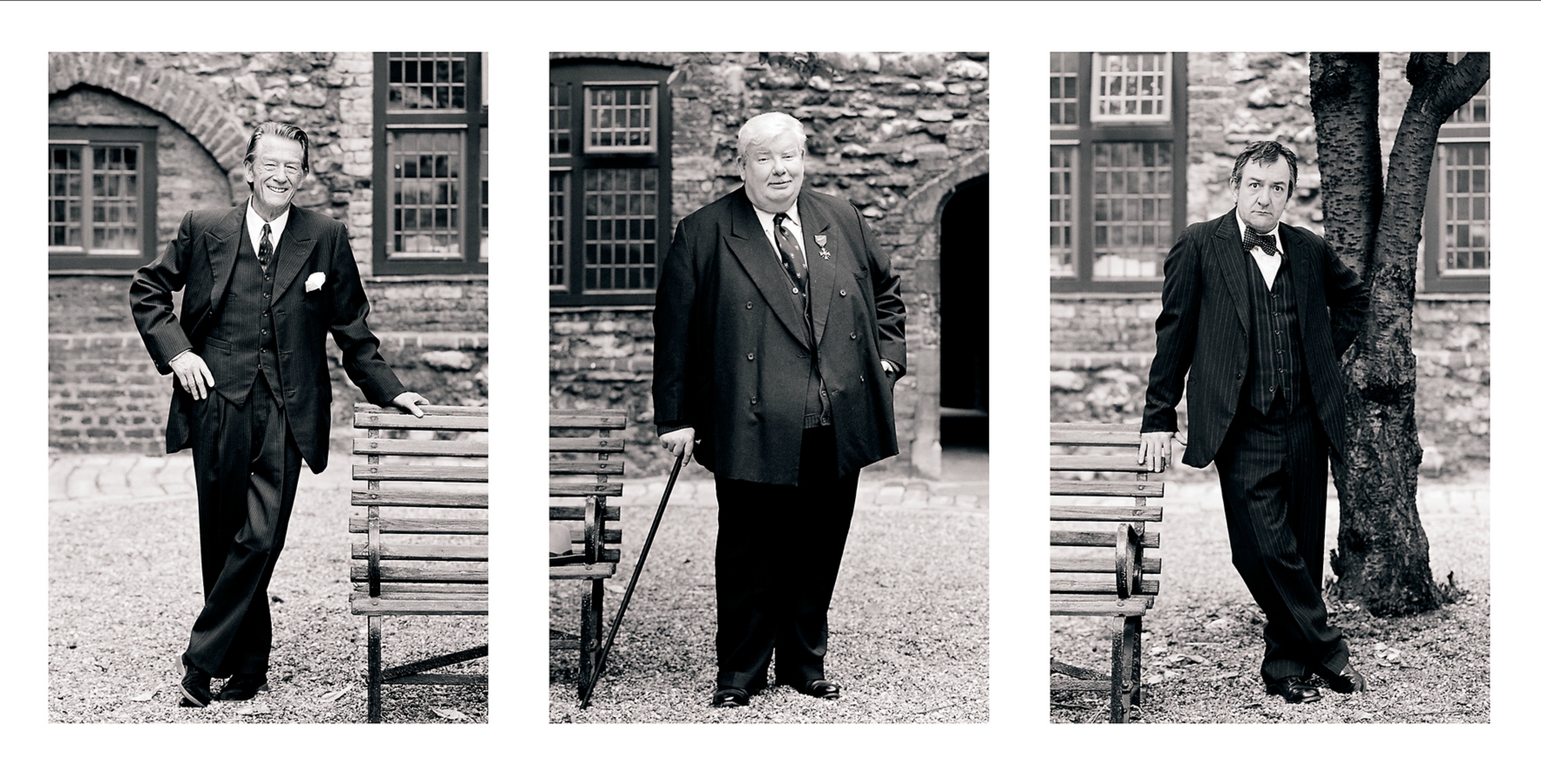 John Hurt, Ken Griffiths and Ken Stott -